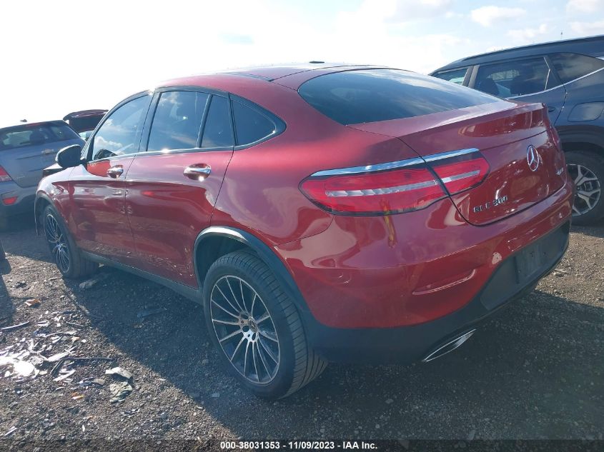 WDC0J4KB6JF379128 2018 Mercedes-Benz Glc 300 Coupe