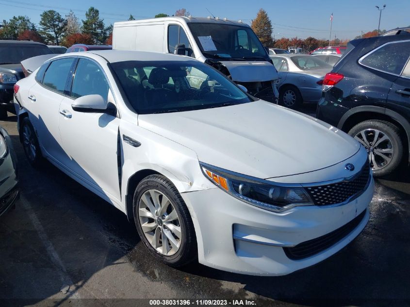 2016 Kia Optima Ex VIN: 5XXGU4L38GG120475 Lot: 38031396