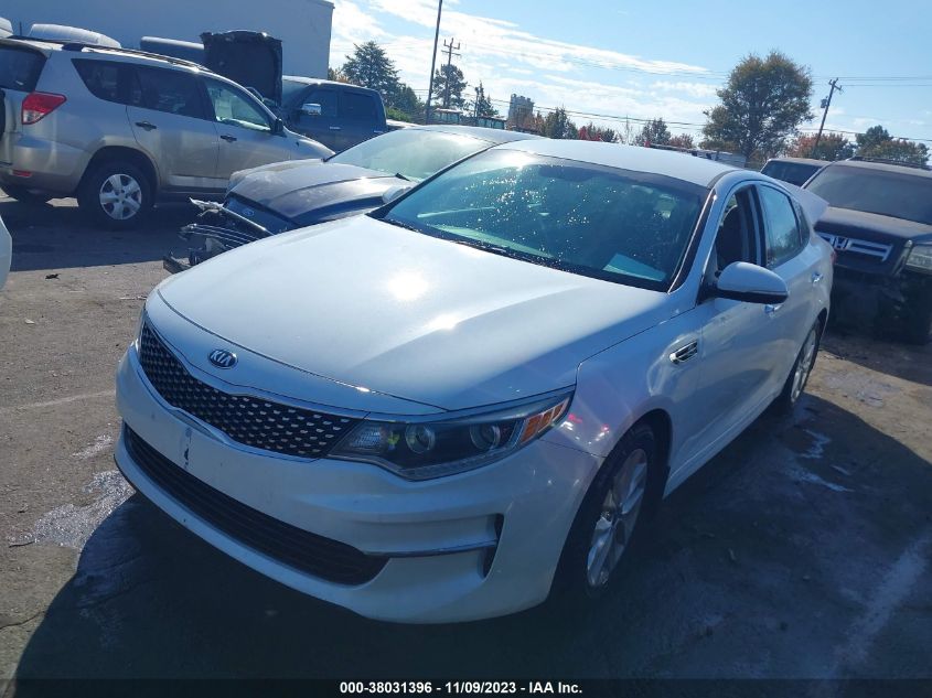 2016 Kia Optima Ex VIN: 5XXGU4L38GG120475 Lot: 38031396