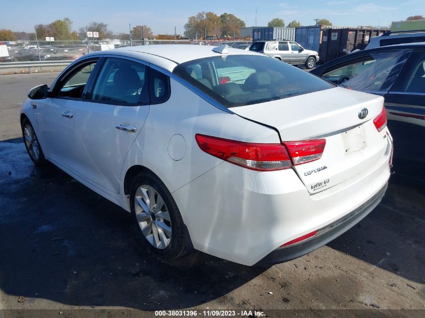 2016 Kia Optima Ex VIN: 5XXGU4L38GG120475 Lot: 38031396