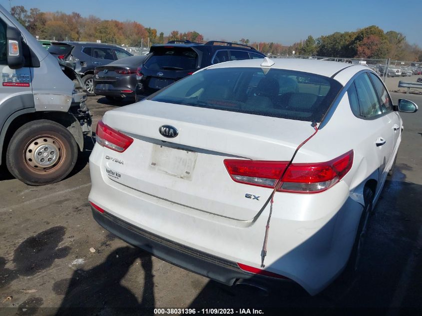 2016 Kia Optima Ex VIN: 5XXGU4L38GG120475 Lot: 38031396