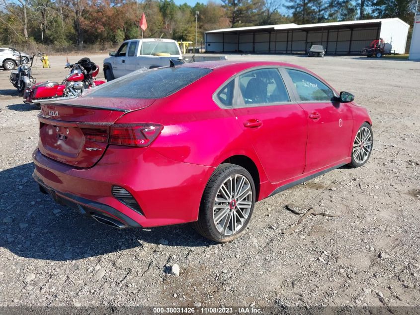 2023 Kia Forte Gt VIN: 3KPF44ACXPE591549 Lot: 38031426