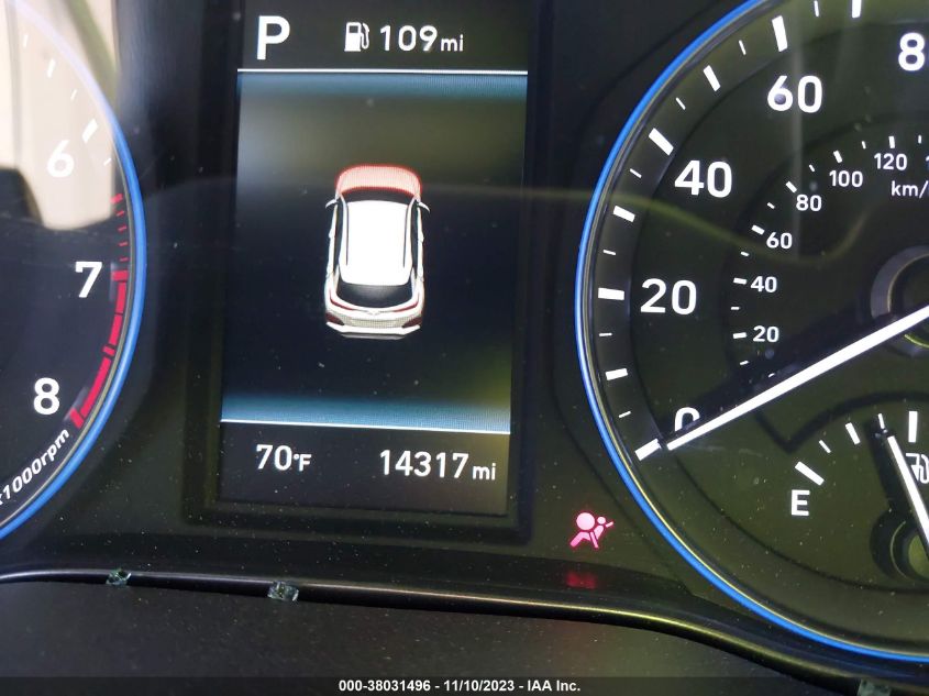 2021 Hyundai Kona Sel VIN: KM8K22AA9MU689147 Lot: 38031496