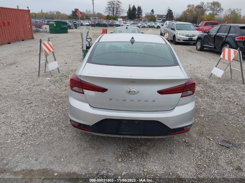 2019 Hyundai Elantra Value Edition VIN: 5NPD84LF9KH411582 Lot: 38031503