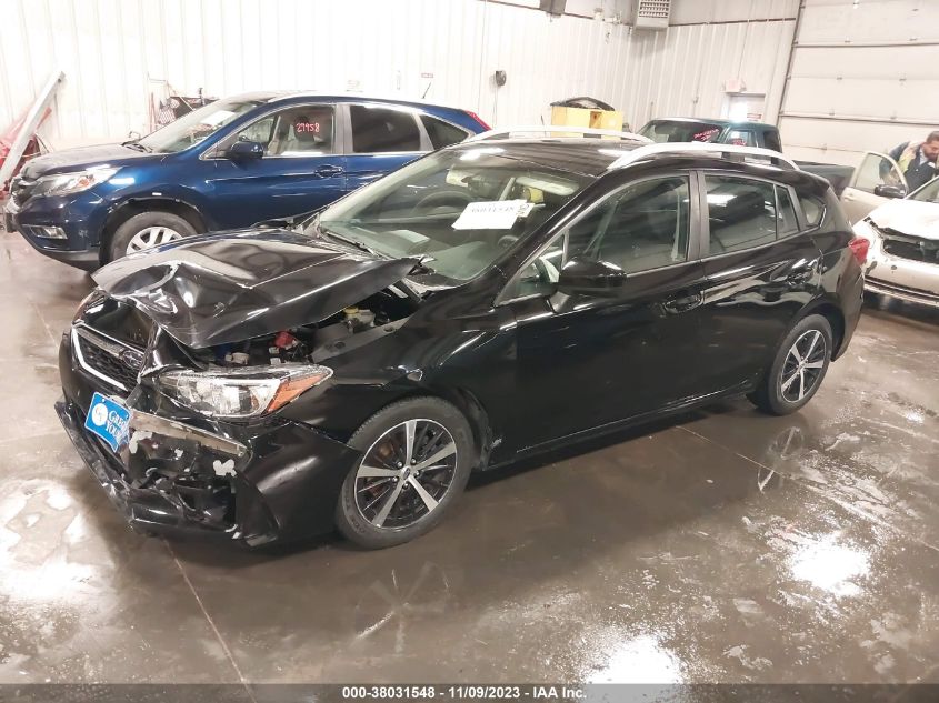 2019 Subaru Impreza 2.0I Premium VIN: 4S3GTAC6XK3752933 Lot: 38031548