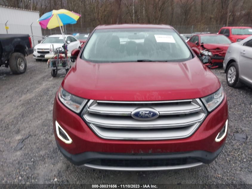 2015 Ford Edge Sel VIN: 2FMTK3J97FBB88993 Lot: 38031656