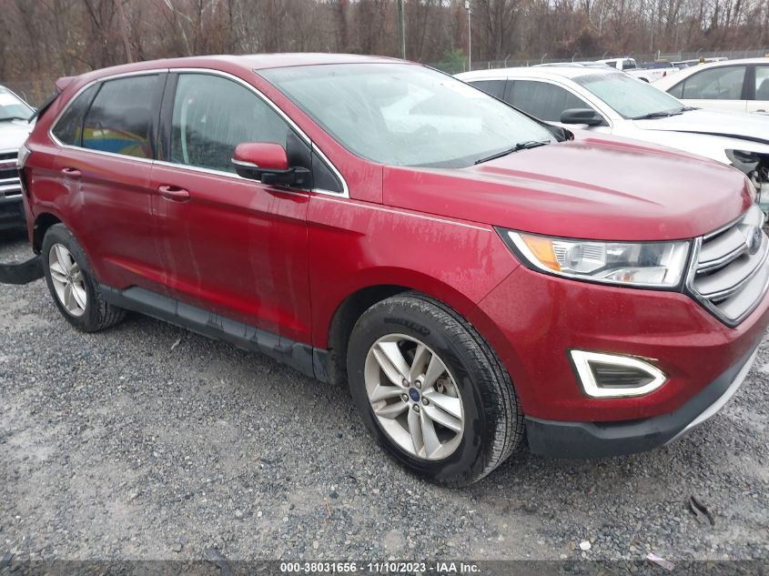 2015 Ford Edge Sel VIN: 2FMTK3J97FBB88993 Lot: 38031656