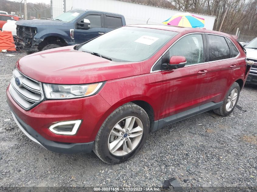 2015 Ford Edge Sel VIN: 2FMTK3J97FBB88993 Lot: 38031656