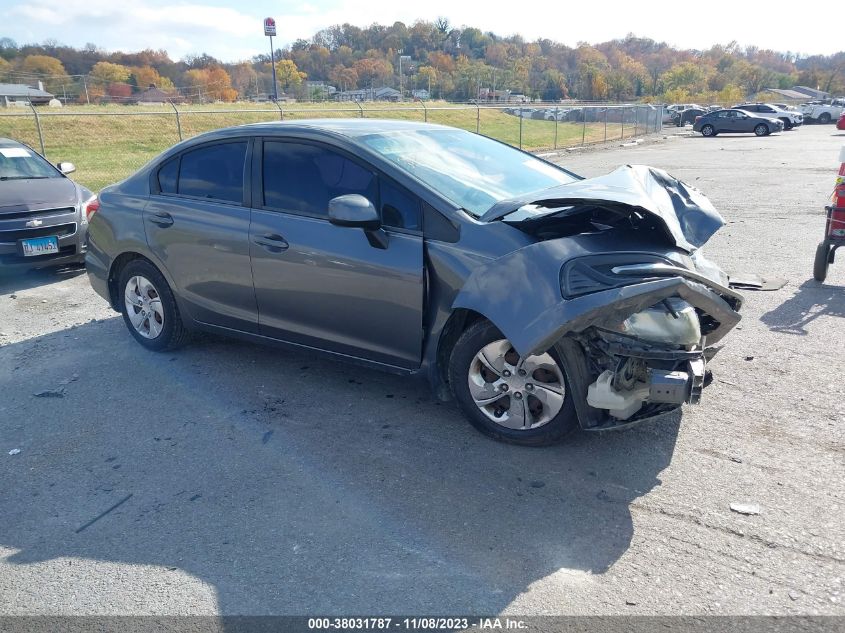 2013 Honda Civic Lx VIN: 19XFB2F51DE035470 Lot: 38031787