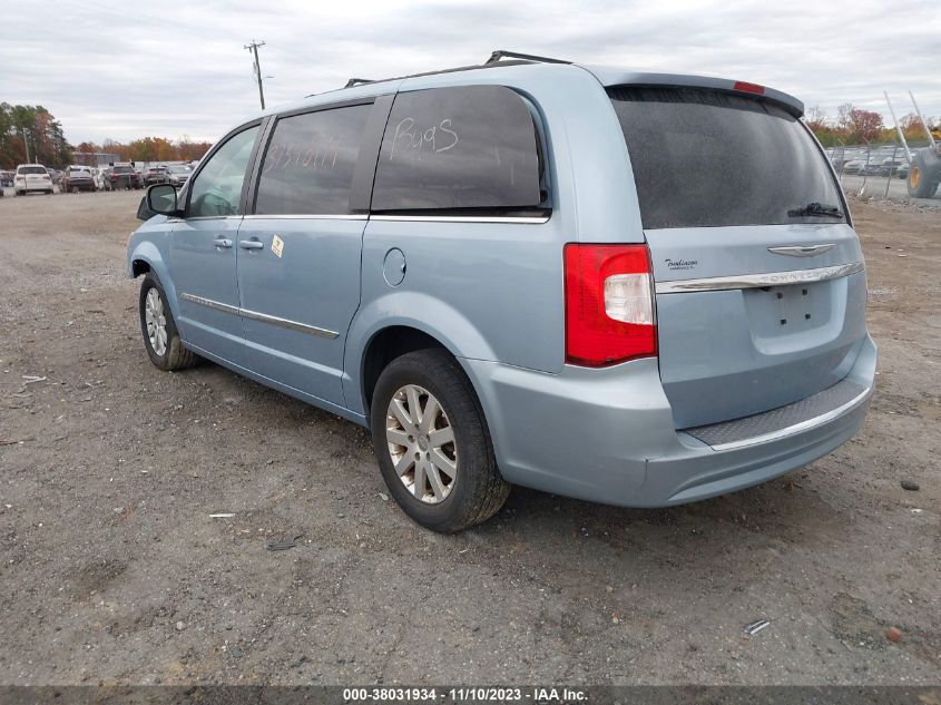 1FMCU9D7XBKA48587 2016 Chrysler Town & Country Touring