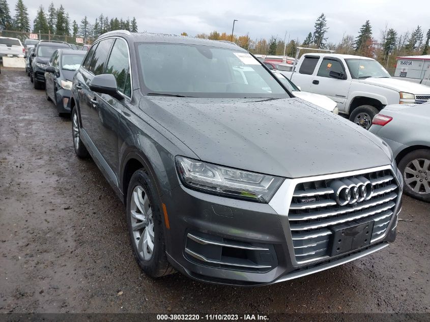 2018 Audi Q7 3.0T Premium VIN: WA1LAAF7XJD031751 Lot: 38032220