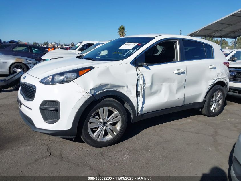 2019 Kia Sportage Lx VIN: KNDPM3AC5K7599873 Lot: 38032265