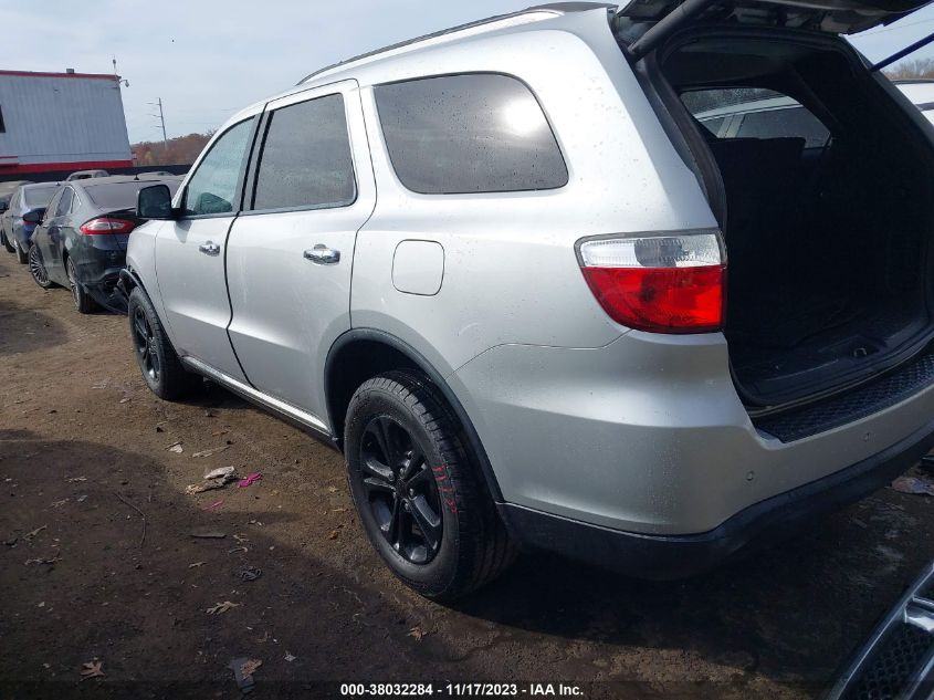 2013 Dodge Durango Crew VIN: 1C4RDHDG3DC601313 Lot: 38032284