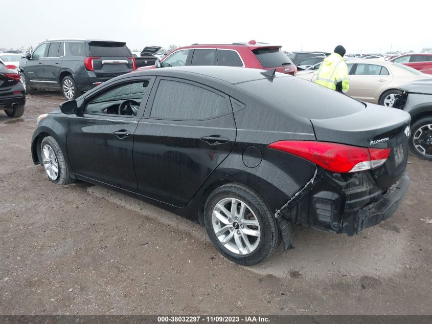 KMHDH4AE0CU367307 2012 Hyundai Elantra Gls (Ulsan Plant)