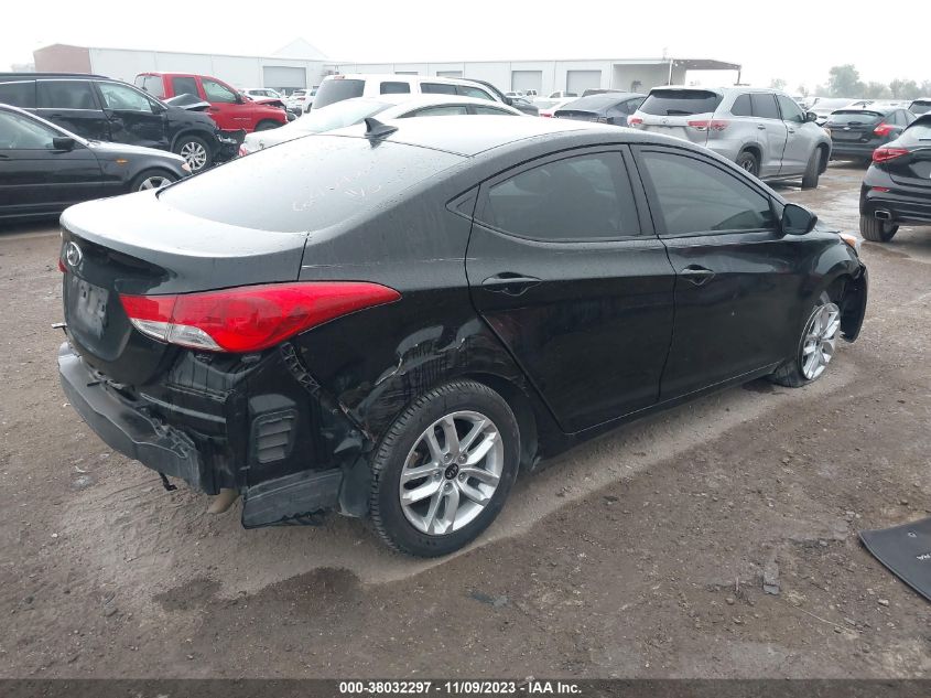 2012 Hyundai Elantra Gls (Ulsan Plant) VIN: KMHDH4AE0CU367307 Lot: 38032297