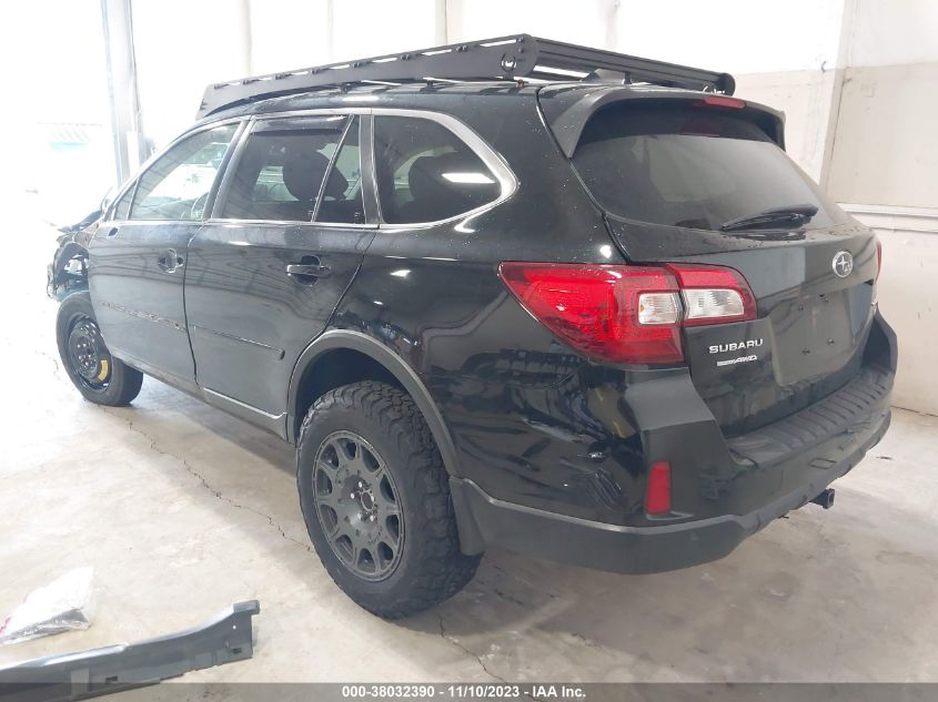 2017 Subaru Outback 3.6R Limited VIN: 4S4BSENCXH3355279 Lot: 38032390