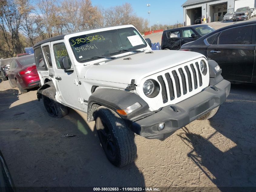 2021 Jeep Wrangler Unlimited Sport Altitude 4X4 VIN: 1C4HJXDM5MW546561 Lot: 38032653