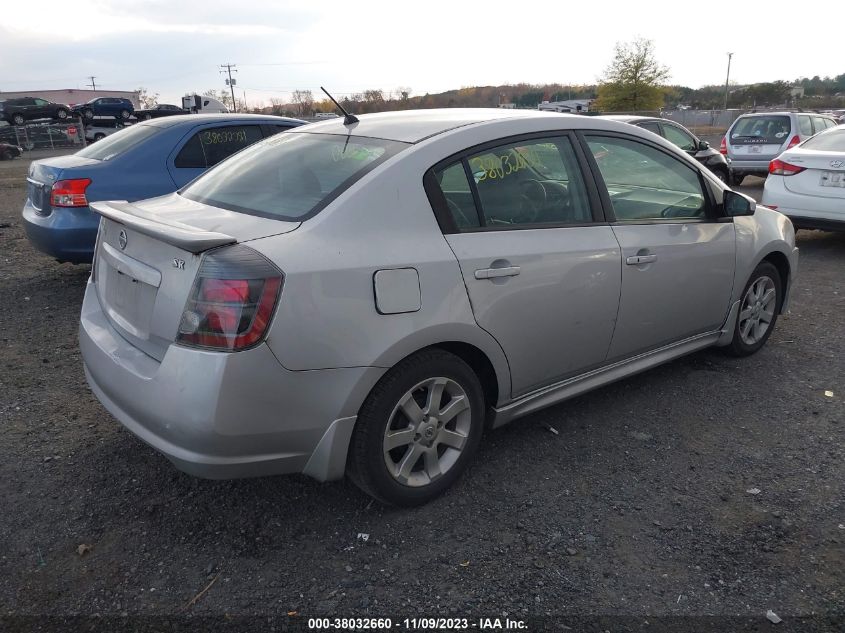 2010 Nissan Sentra 2.0Sr VIN: 3N1AB6AP9AL631639 Lot: 38032660