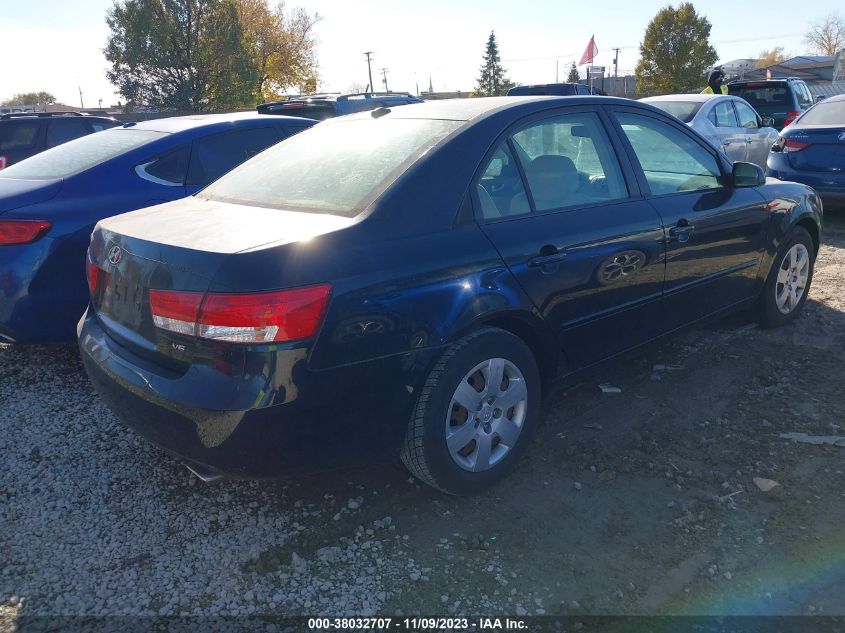 2008 Hyundai Sonata Gls V6 VIN: 5NPET46F28H340149 Lot: 38032707