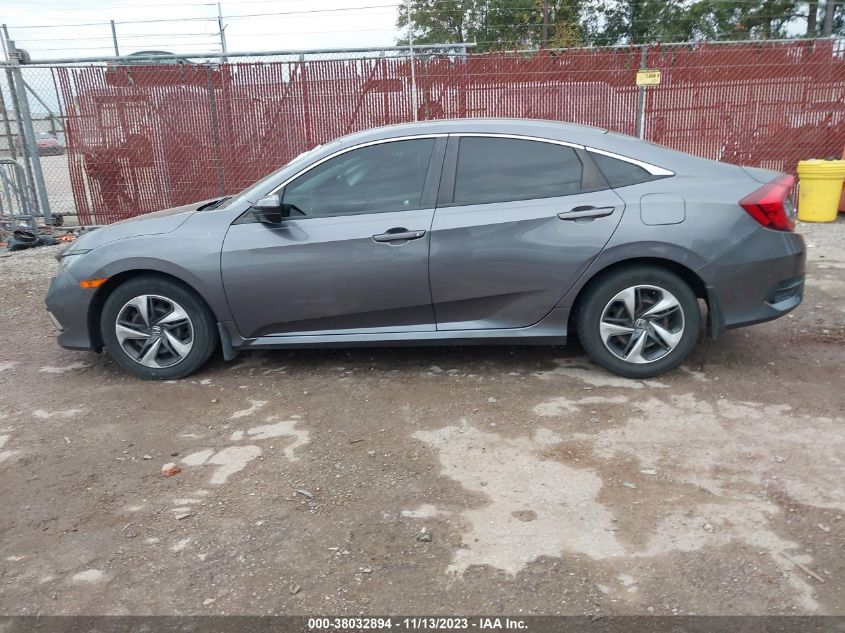 2019 Honda Civic Lx VIN: 19XFC2F69KE042668 Lot: 38032894