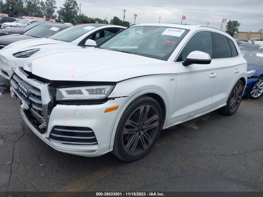 2018 Audi Sq5 3.0T Premium Plus VIN: WAUG8AFC1HN019022 Lot: 38033001
