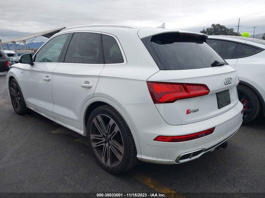 2018 Audi Sq5 3.0T Premium Plus VIN: WAUG8AFC1HN019022 Lot: 38033001