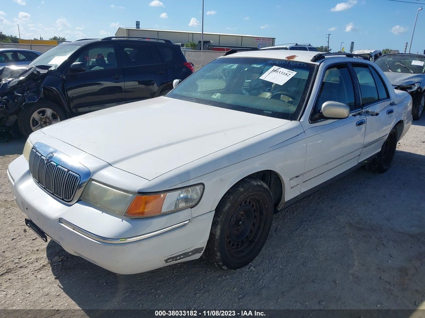 2001 Mercury Grand Marquis Gs VIN: 2MEFM74W31X649458 Lot: 38033182