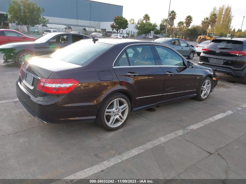 2012 Mercedes-Benz E 350 VIN: WDDHF5KB0CA593599 Lot: 38033242