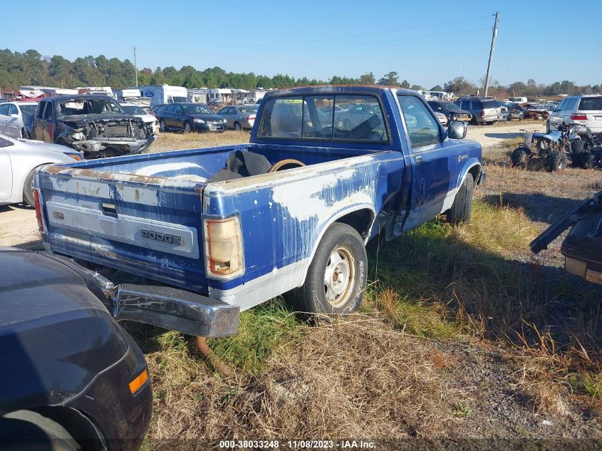 1990 Dodge Dakota VIN: 1B7FL26X4LS614561 Lot: 38033248