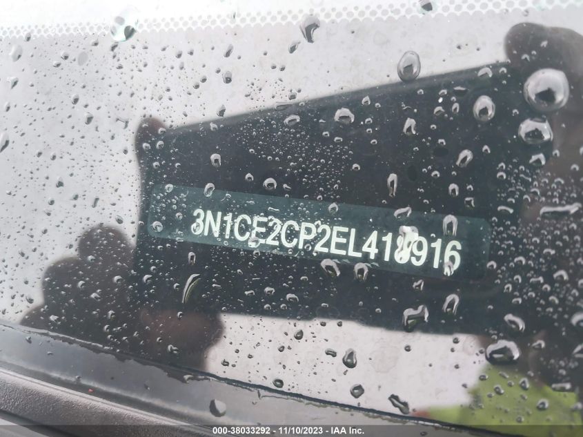 2014 Nissan Versa Note S Plus VIN: 3N1CE2CP2EL418916 Lot: 38033292