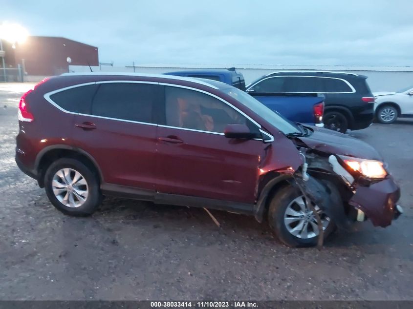 2014 Honda Cr-V Ex-L VIN: 5J6RM3H7XEL042562 Lot: 38033414