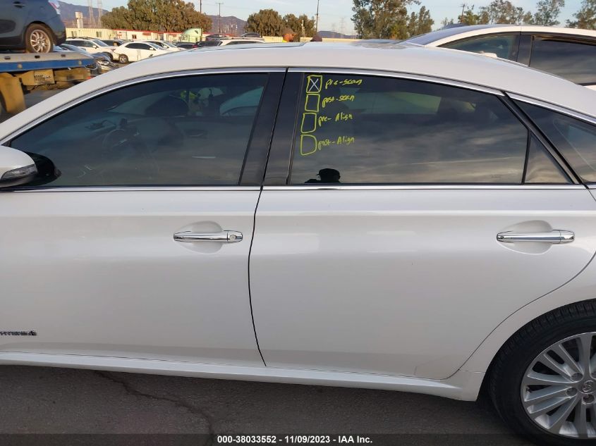 2014 Toyota Avalon Hybrid Xle Touring VIN: 4T1BD1EB1EU030181 Lot: 38033552