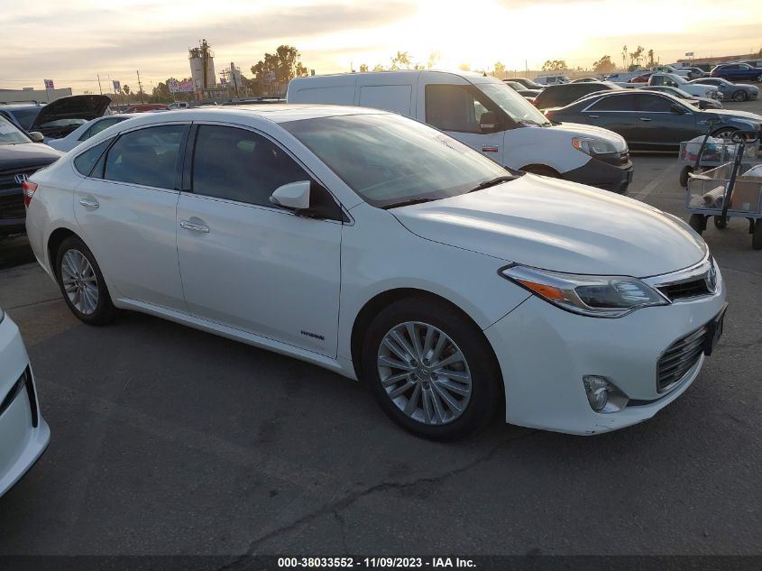 2014 Toyota Avalon Hybrid Xle Touring VIN: 4T1BD1EB1EU030181 Lot: 38033552