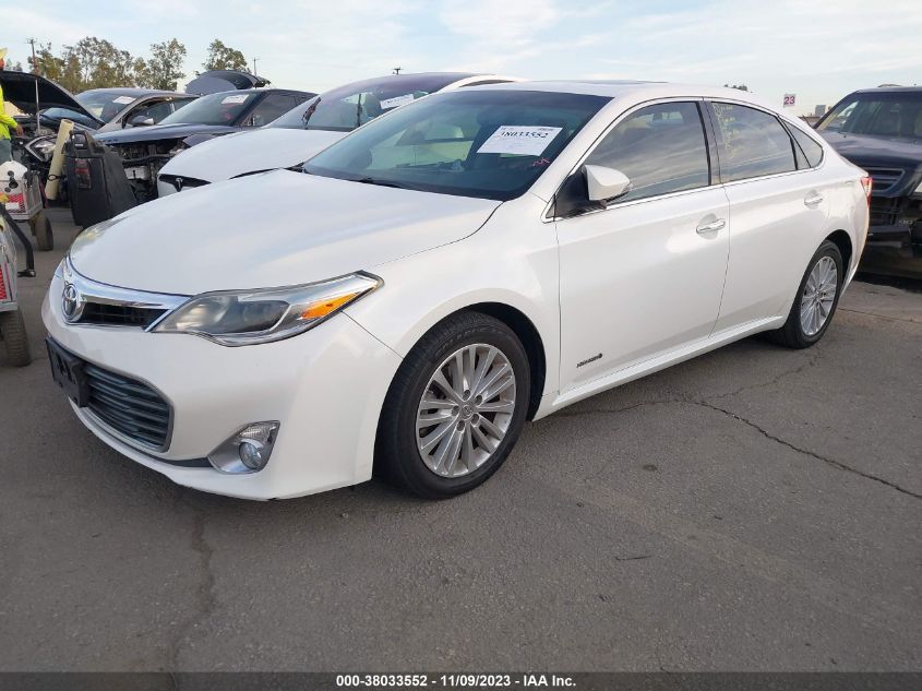 2014 Toyota Avalon Hybrid Xle Touring VIN: 4T1BD1EB1EU030181 Lot: 38033552