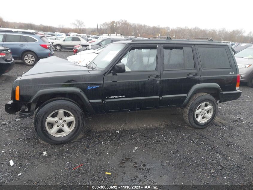 1998 Jeep Cherokee Classic/Sport VIN: 1J4FJ68S6WL258038 Lot: 38033692