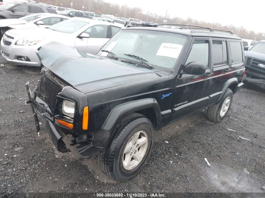 1998 Jeep Cherokee Classic/Sport VIN: 1J4FJ68S6WL258038 Lot: 38033692