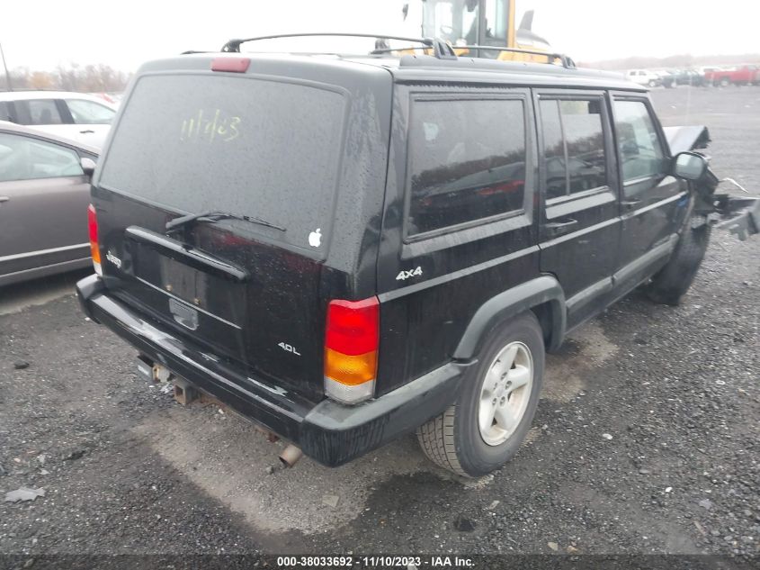 1998 Jeep Cherokee Classic/Sport VIN: 1J4FJ68S6WL258038 Lot: 38033692