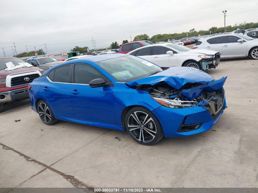 2021 Nissan Sentra Sr Xtronic Cvt VIN: 3N1AB8DV5MY248018 Lot: 38033791