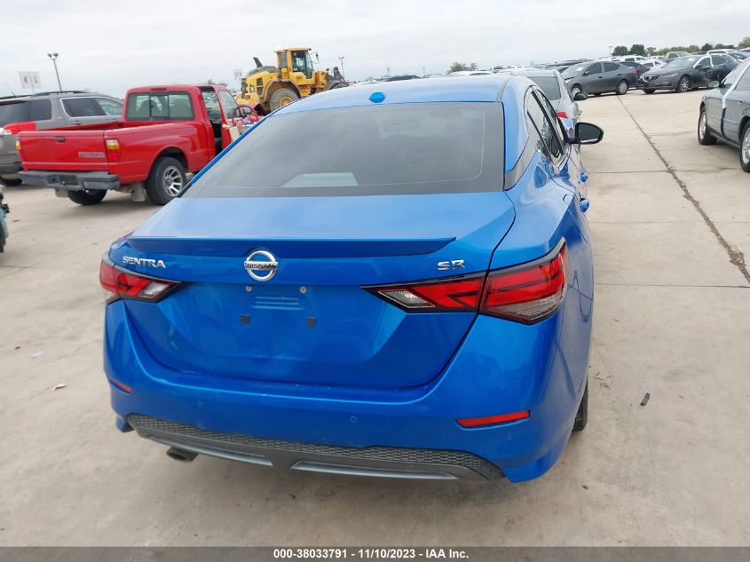 2021 Nissan Sentra Sr Xtronic Cvt VIN: 3N1AB8DV5MY248018 Lot: 38033791