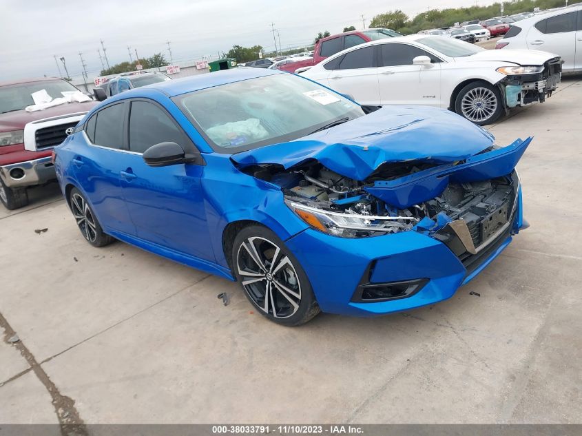 2021 Nissan Sentra Sr Xtronic Cvt VIN: 3N1AB8DV5MY248018 Lot: 38033791