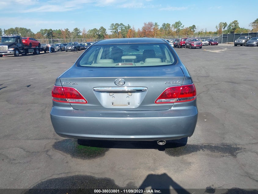 2005 Lexus Es 330 VIN: JTHBA30G755070379 Lot: 38033801