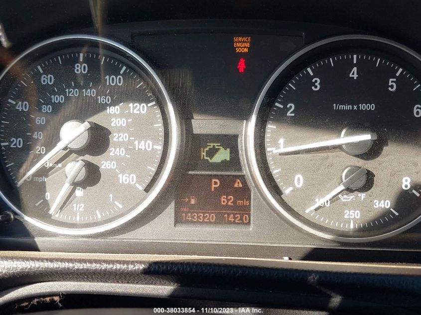 2011 BMW 3 Series 335I VIN: WBADX7C52BE581565 Lot: 38033854