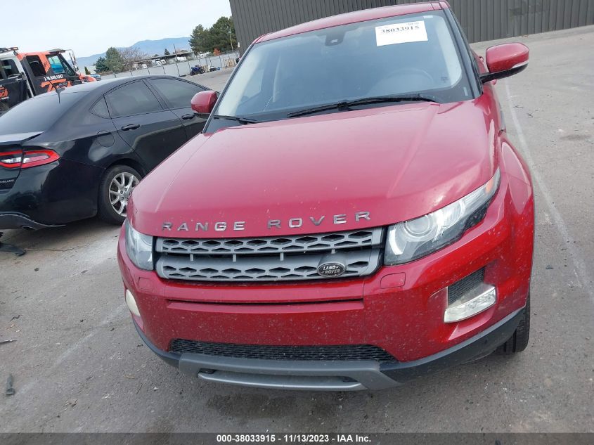 2013 Land Rover Range Rover Evoque Pure VIN: SALVP2BG0DH756337 Lot: 38033915