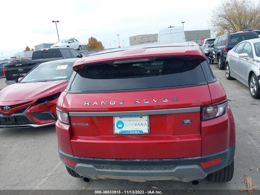 2013 Land Rover Range Rover Evoque Pure VIN: SALVP2BG0DH756337 Lot: 38033915