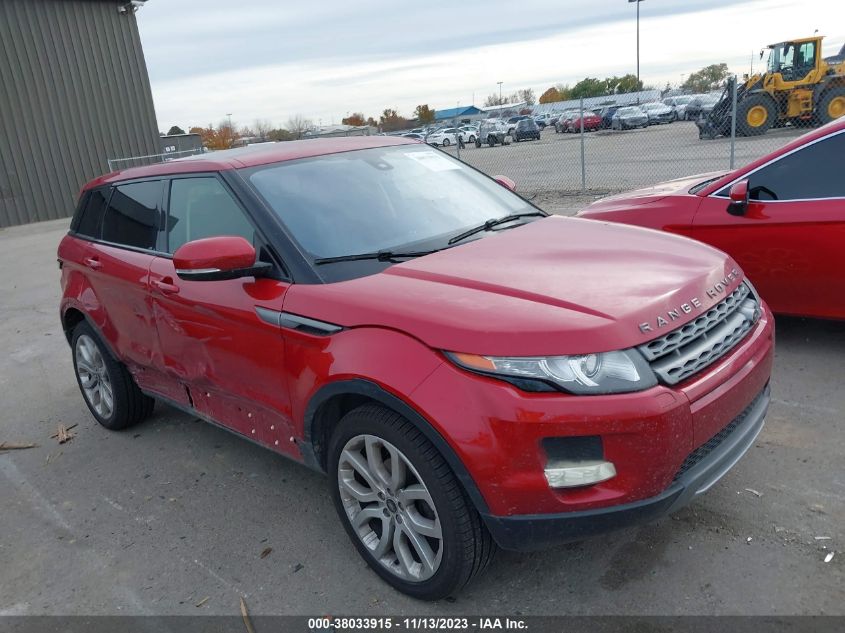 2013 Land Rover Range Rover Evoque Pure VIN: SALVP2BG0DH756337 Lot: 38033915