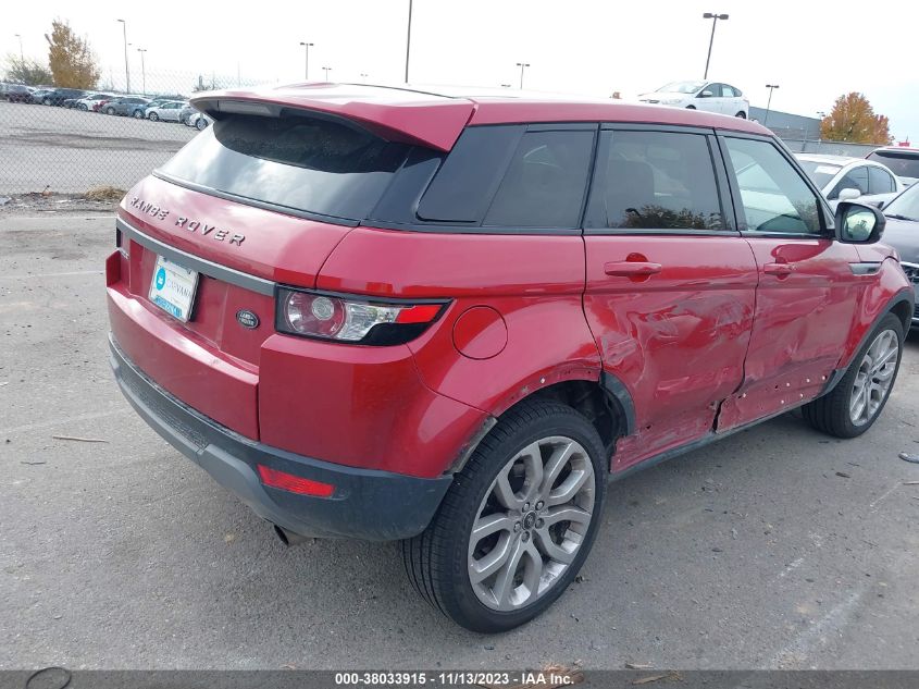 2013 Land Rover Range Rover Evoque Pure VIN: SALVP2BG0DH756337 Lot: 38033915