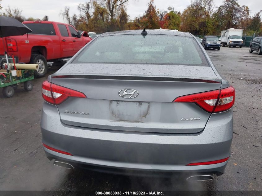 2015 Hyundai Sonata Limited VIN: 5NPE34AF5FH236422 Lot: 38033933