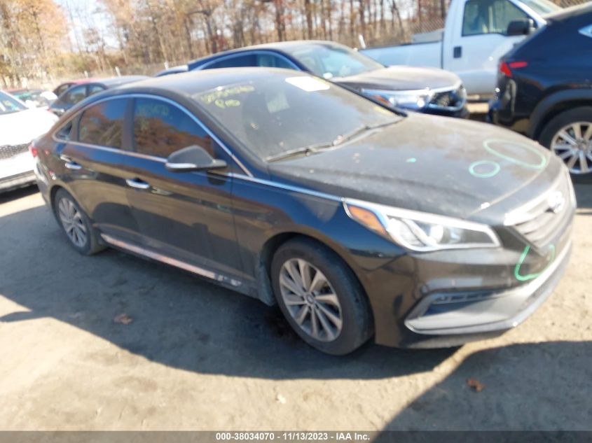 2015 Hyundai Sonata Sport VIN: 5NPE34AF0FH096117 Lot: 38034070