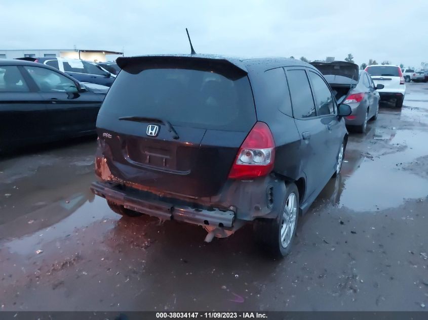 2008 Honda Fit Sport VIN: JHMGD38628S064391 Lot: 38034147