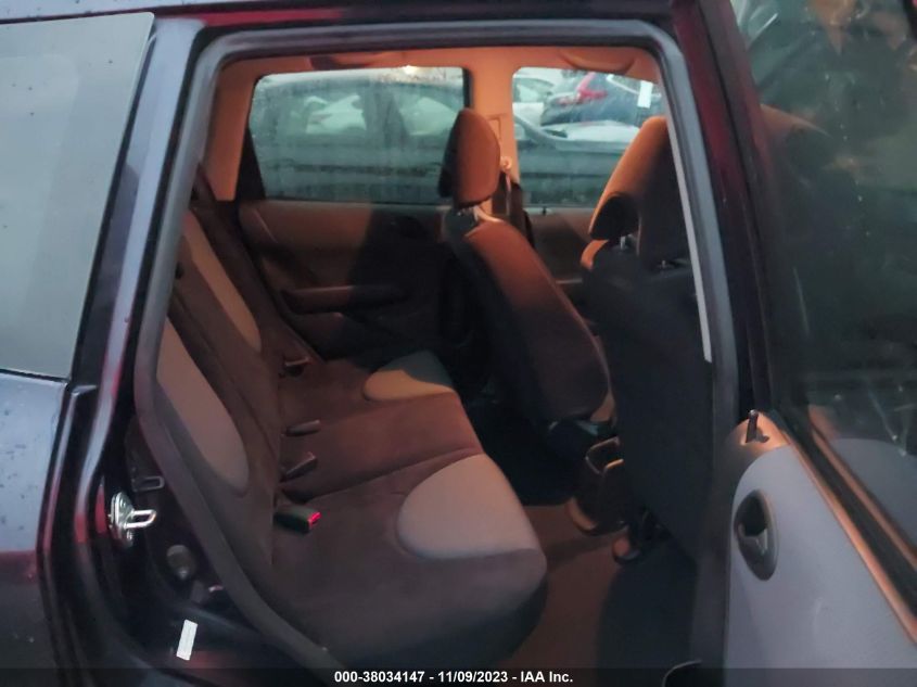 2008 Honda Fit Sport VIN: JHMGD38628S064391 Lot: 38034147